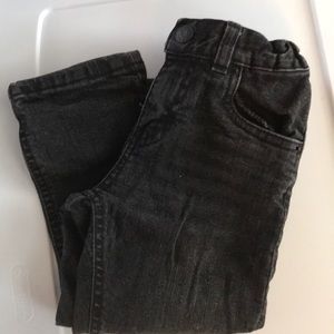 Black Straight Leg Jeans